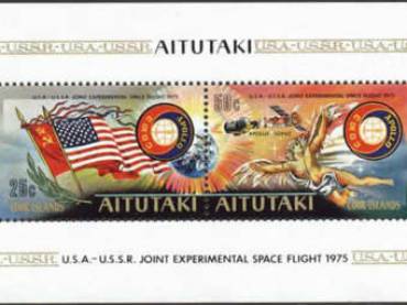 Selos sobre o vôo conjunto Apollo-Soyuz