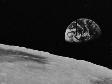 Foto da Terra tirada pela sonda lunar Zond-8