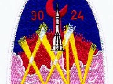 Patche da missão Mir-24 - 1997
