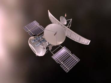 Sonda Venera 15. Ela fez o mapeamento por radar do hemisfério norte de Vênus