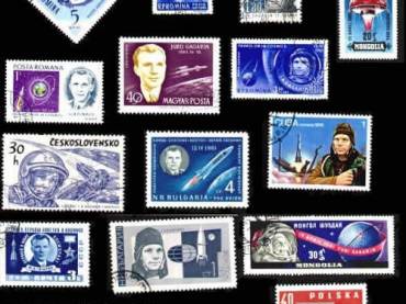 Selos sobre o vôo de Yuri Gagarin